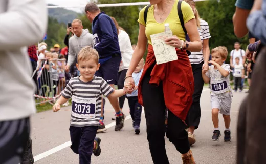 Dzieci też miały swój bieg na Festiwalu Biegowym. Była radość i zdrowa rywalizacja  - 22